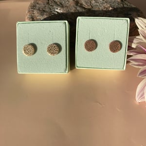Gyldent Mosaik rund – produktbillede