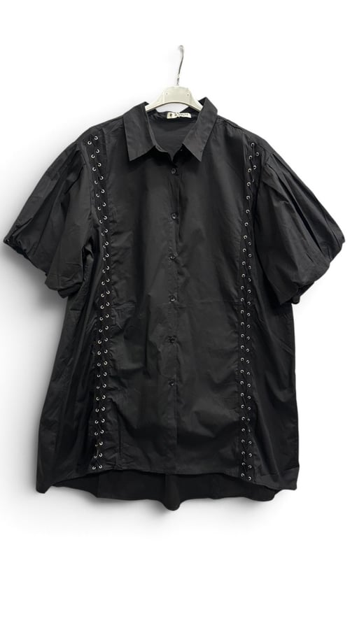 Emma cotton Tunic/dress, Black. Onesize 36-46. (3)