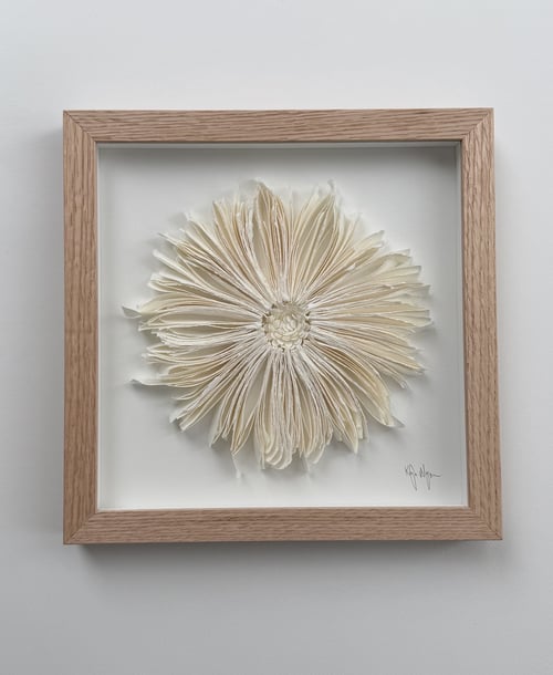 24x24cm, relief, indrammet 