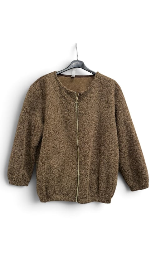 Leonora cardigan/jacket, Chokolate. Onesize 36-44. (2)