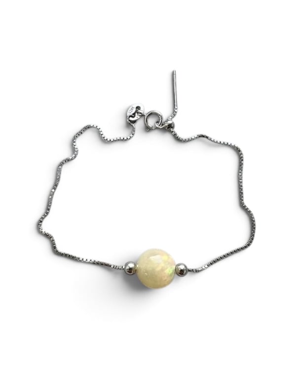 Etiopisk opal armbånd 