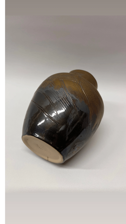 Gylden vase billede 3