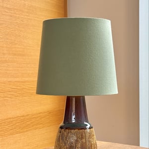 Upcycled vintage bordlampe - Søholm Keramik – produktbillede