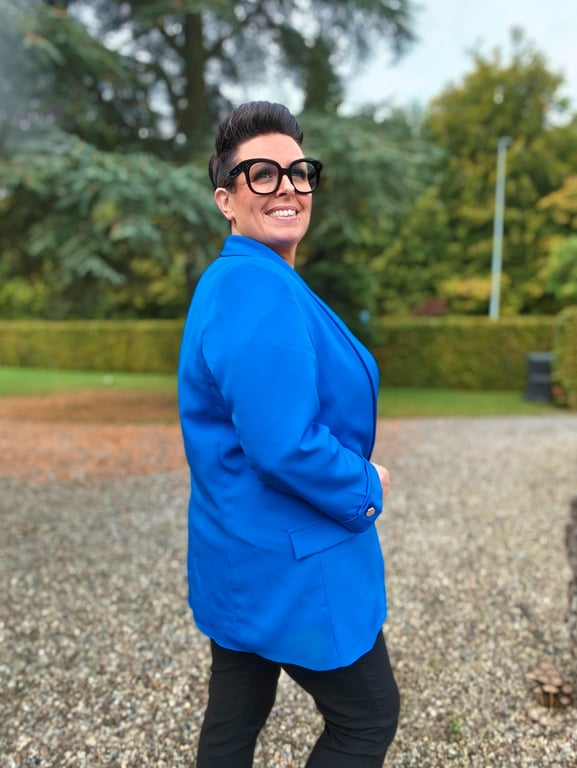 Bennie Blazer Cobaltblå billede 2