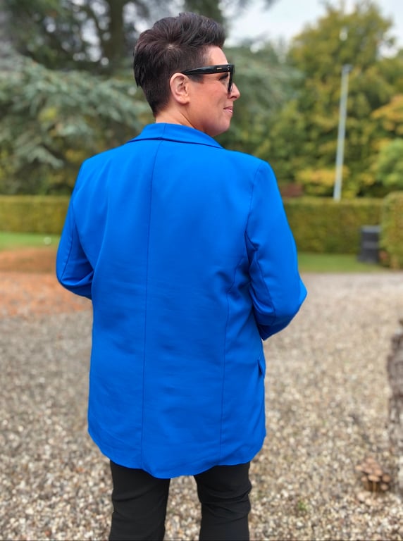 Bennie Blazer Cobaltblå billede 3
