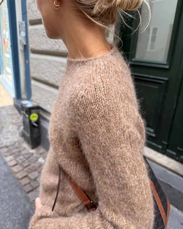 Kit: Ivy Sweater fra PetiteKnit billede 4