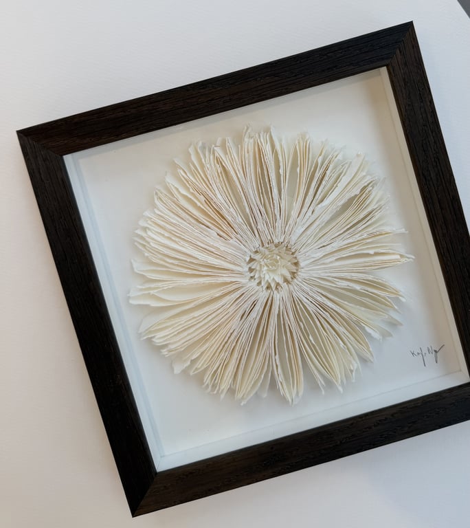20x20cm, relief, indrammet  billede 5