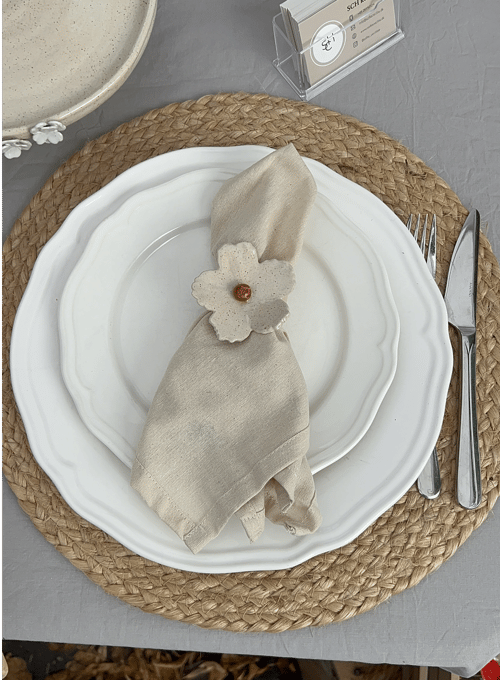 Servietring Beige (2)