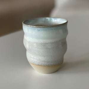 Cortado kop - spiral, lys beige/hvid – produktbillede