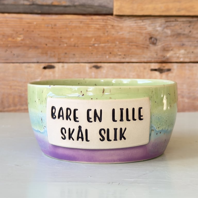 Bare en lille skål slik