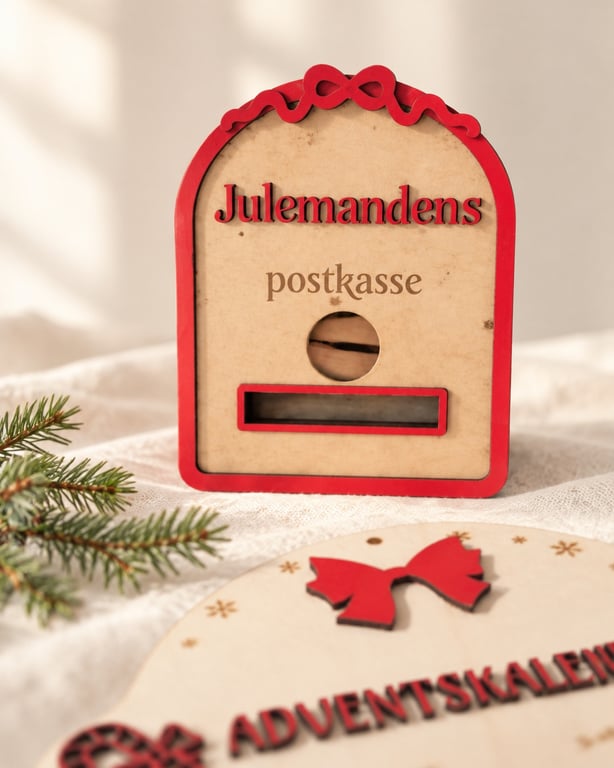 Julemandens Magiske Julekit – Adventskalender, postkasse &amp; juleornament billede 2