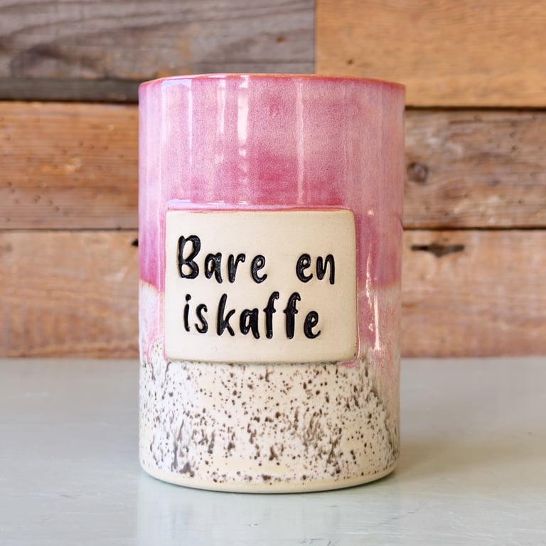 Bare en iskaffe 