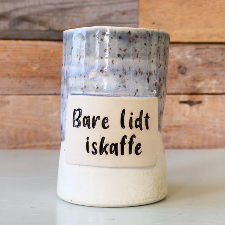 Bare lidt iskaffe