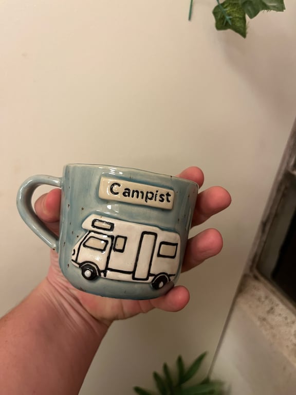  kop 4: autocamper. “bedstemor” ivy. “morfar” dyb blå 