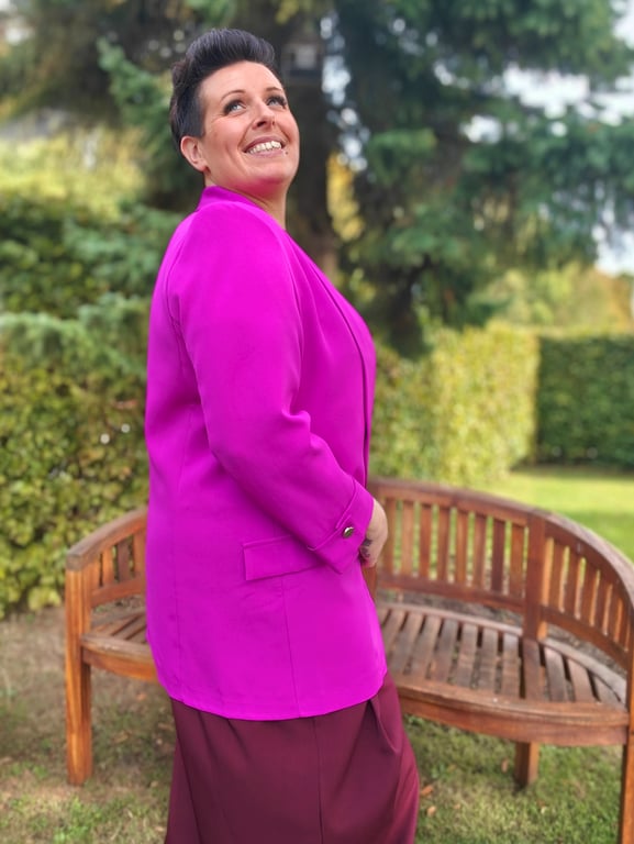 Bennie Blazer Magenta billede 2