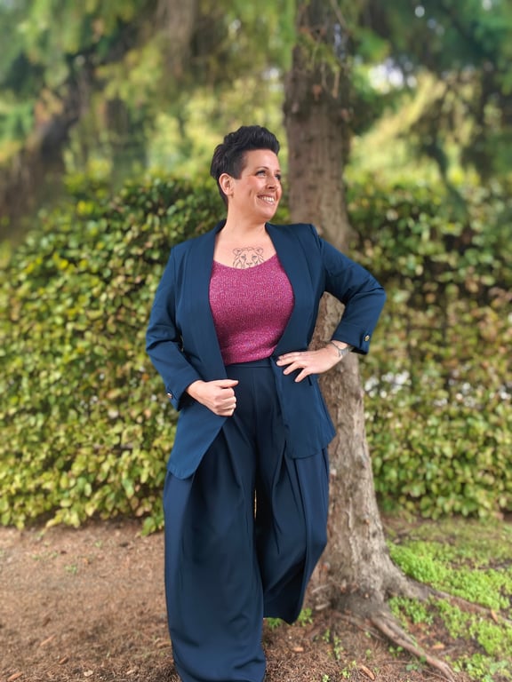 Bennie Blazer Navy  billede 3