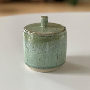 Lågkrukke, kobbergrøn – produktbillede