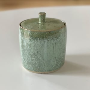 Lågkrukke, kobbergrøn – produktbillede