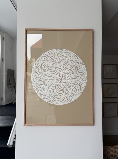 50x70cm, papercut, indrammet  (2)