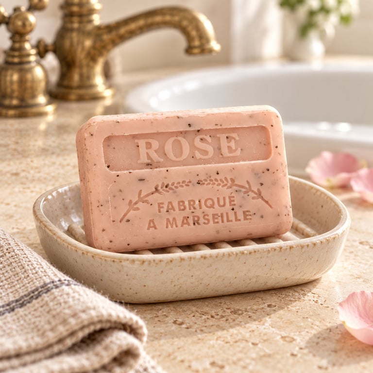 Fransk Scrub Sæbe - Rose