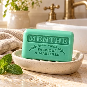 Fransk Sæbe - Mynte – produktbillede