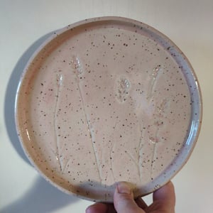 Frokost tallerken lavendel rosa – produktbillede