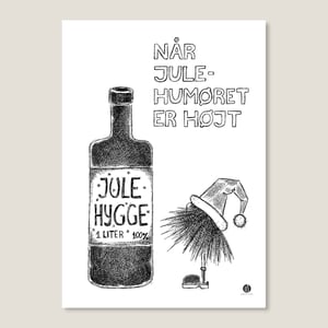 Julehumør - humørkort – produktbillede