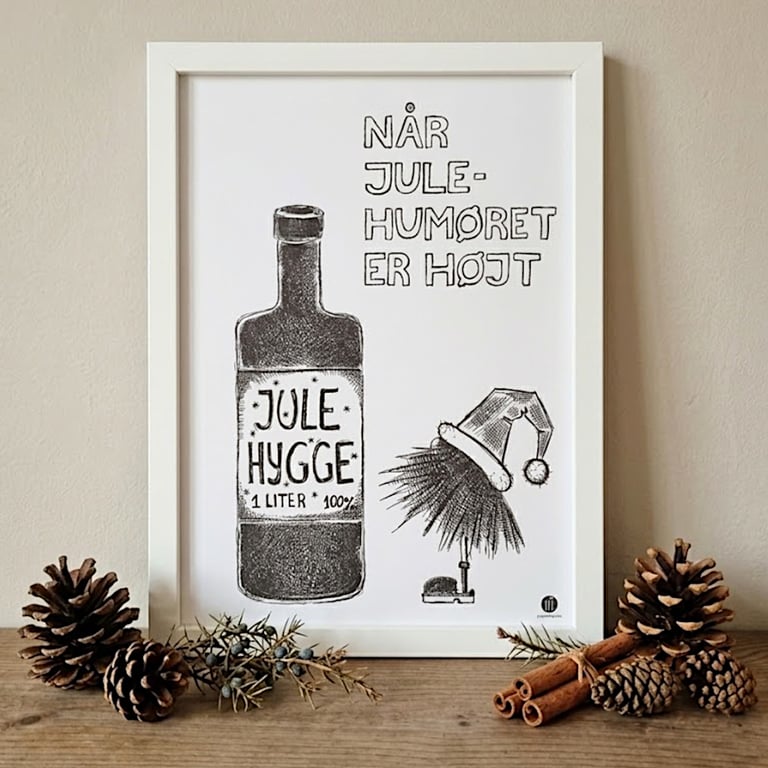Julehumør - humørkort billede 2
