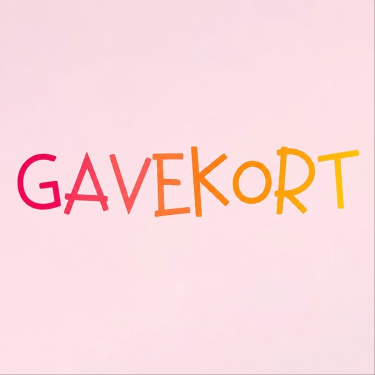 Gavekort - Print selv 