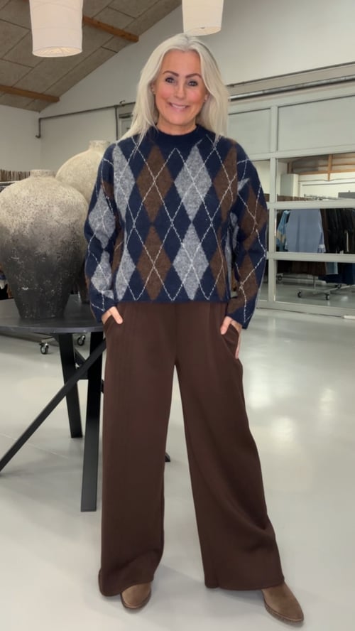 Frederikke soft pants, Hot Chokolate. Onesize 36-46. (2)