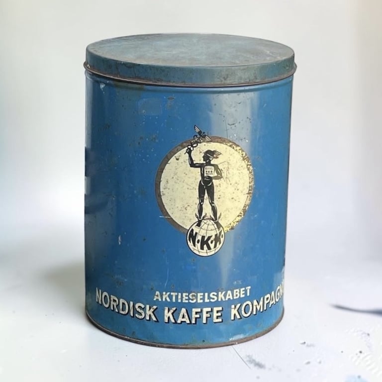 Stor kaffedåse