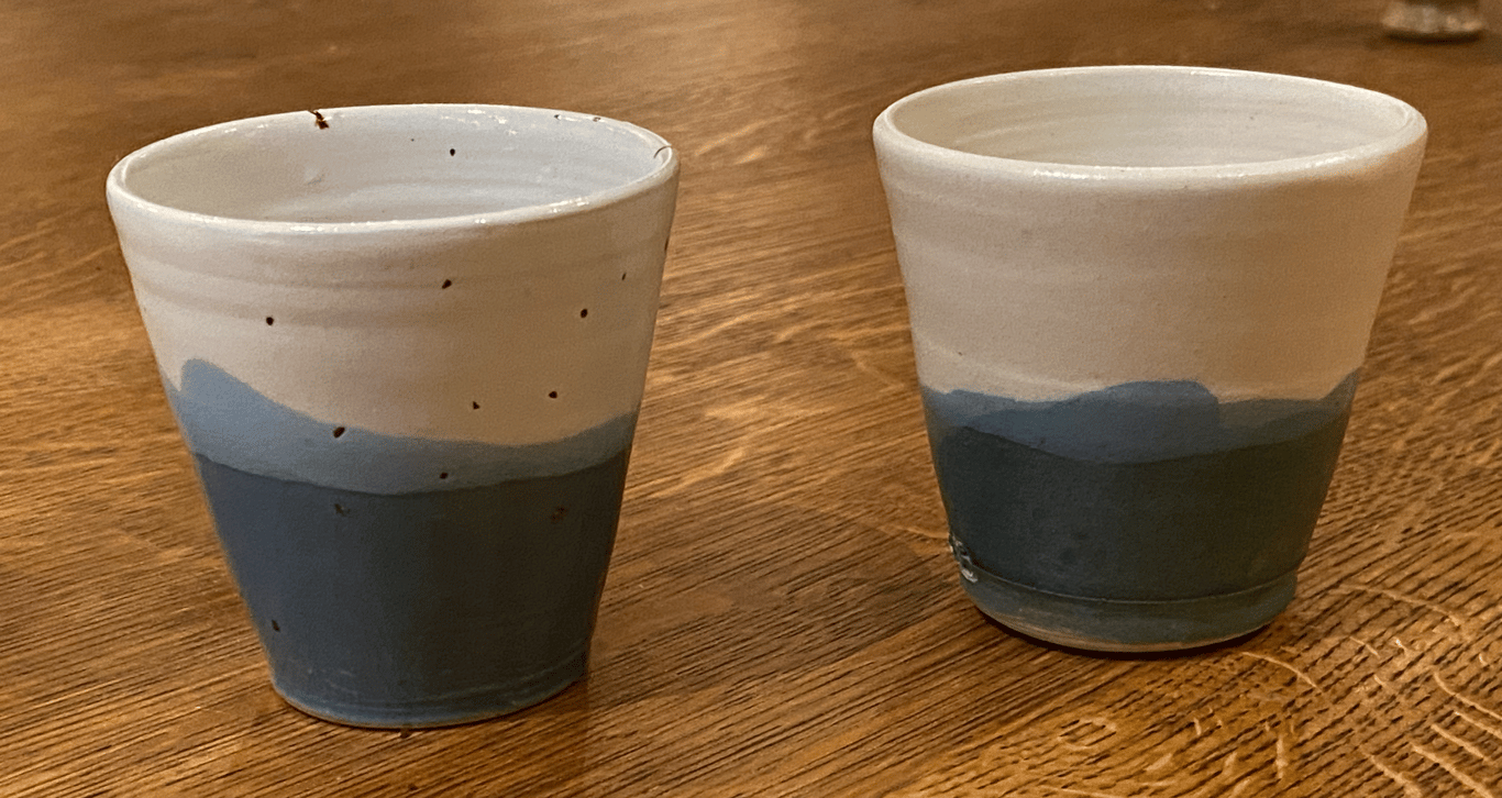 Coffee shots bæger Limfjord 7,5 bred 7,5 høj 