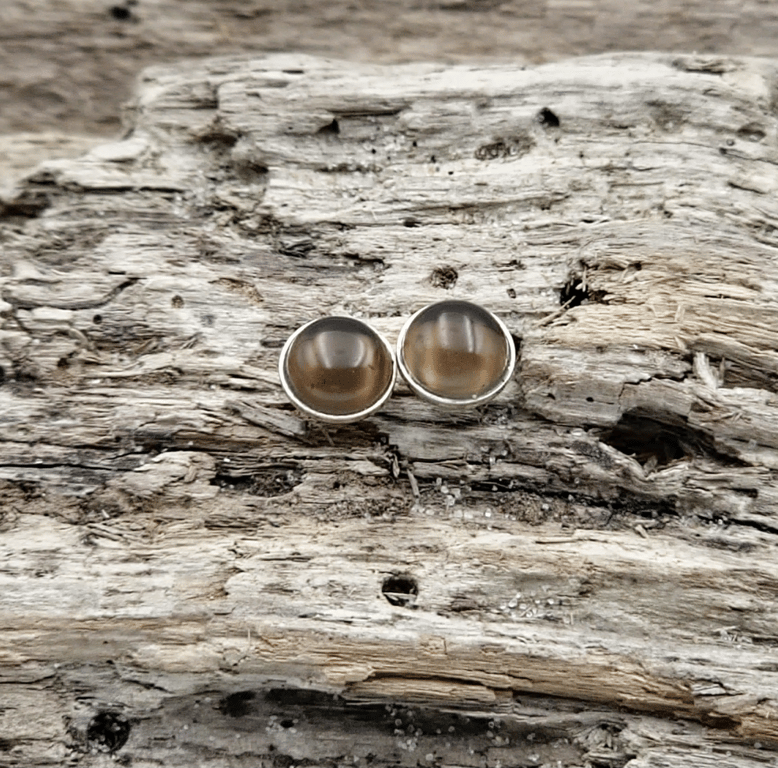 Røgkvarts ørestikker.