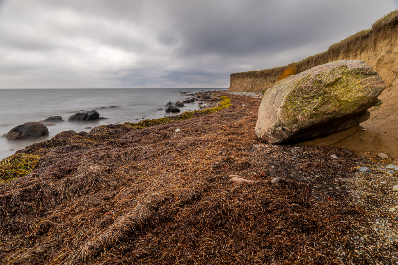 Enø strand en smuk efterårsdag 