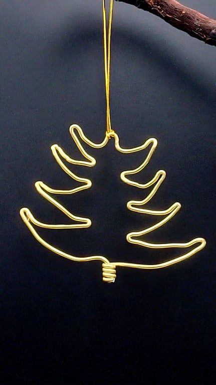 Guld juletræ 