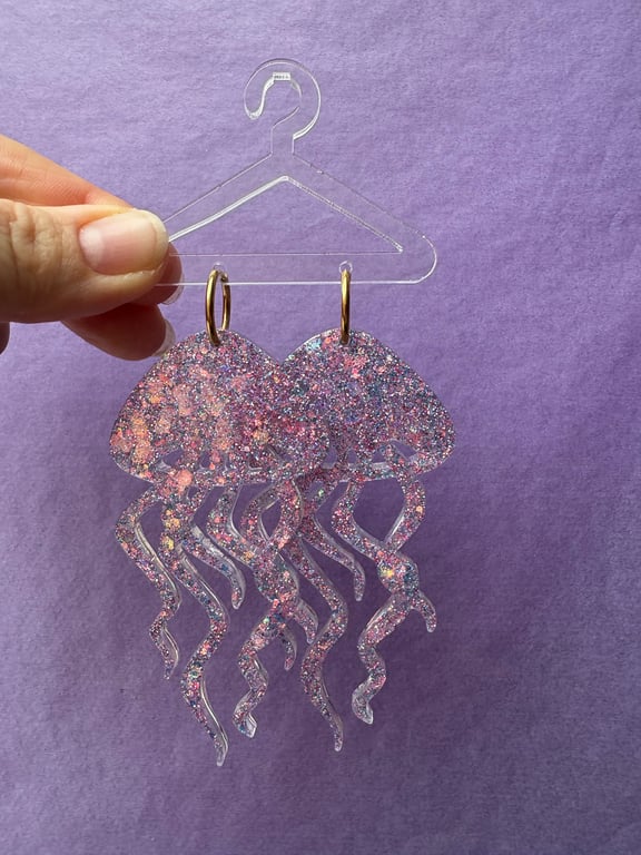 Store gopler i rosa multi glimmer 