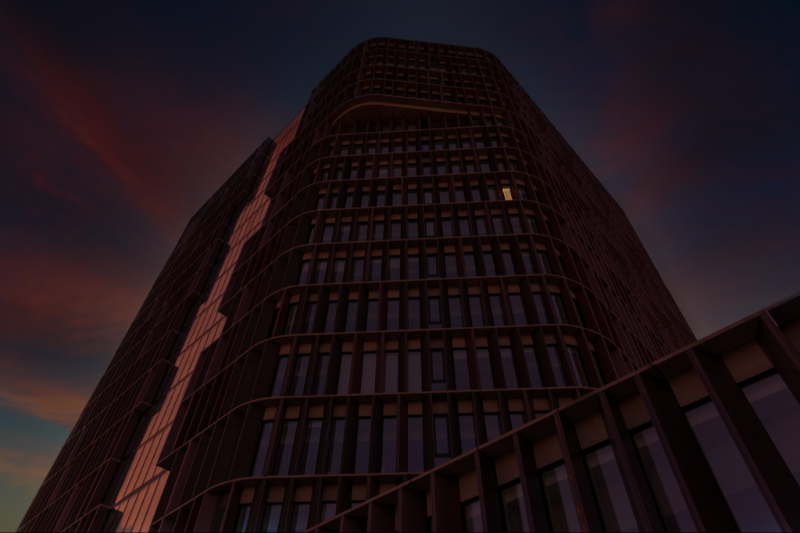 Der arbejdes over i Maersk Tower