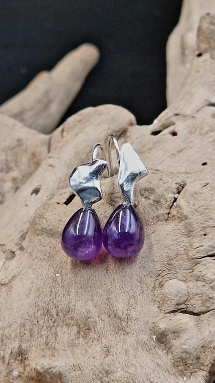 Unika Ametyst ørekroge