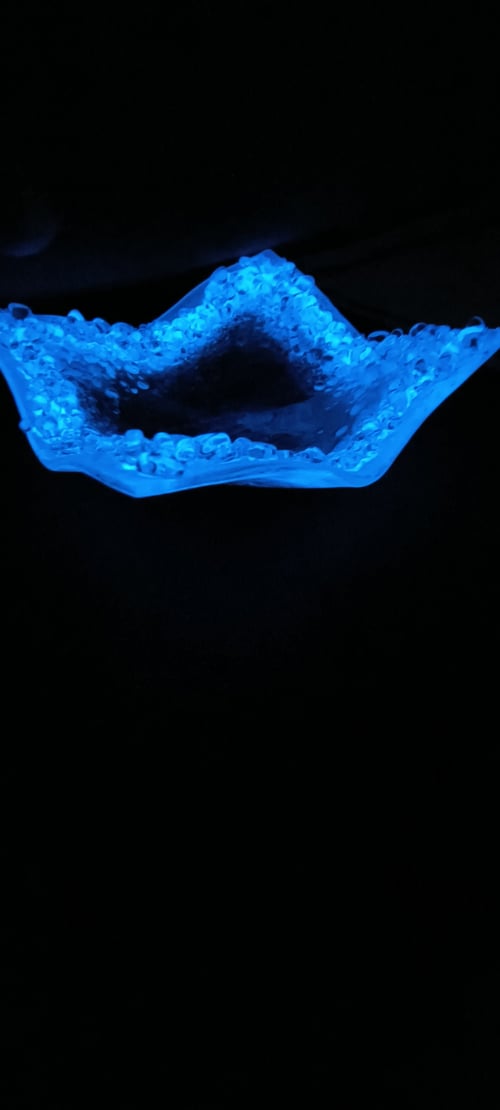 Selvlysende fyrfadsstage - Transparent (2)
