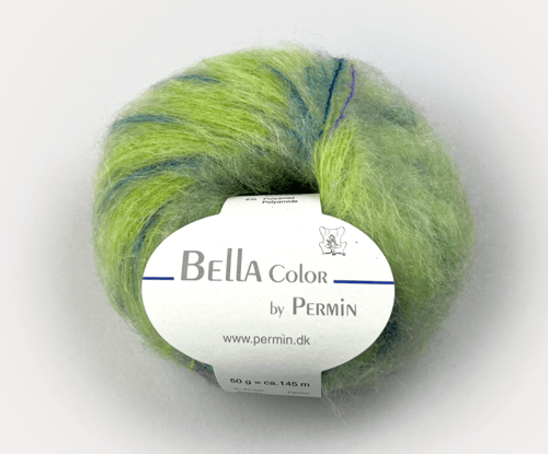 Kit: Kjole m rundt bærestykke i Bella Color by Permin (4)