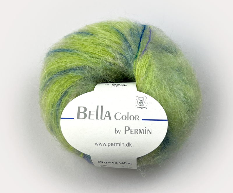 Kit: Kjole m rundt bærestykke i Bella Color by Permin (4)