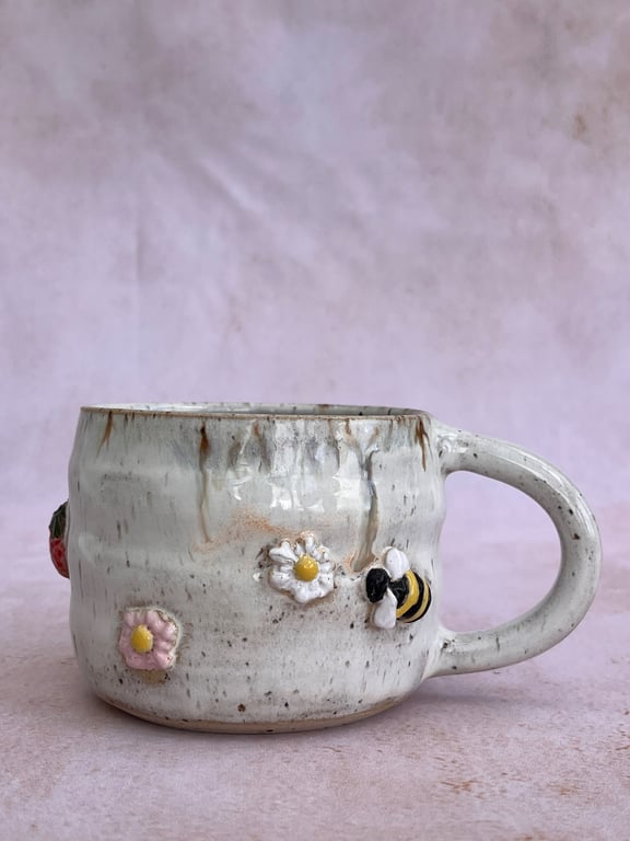 Swirl Sommer kop. 370 ml. H: 7,5 cm