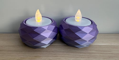 PolyLux fyrfadsstage (Sæt af 2 stk) (2)