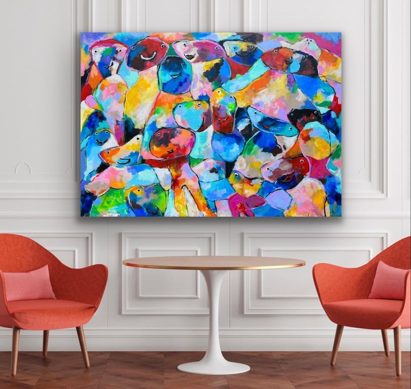 100cm x 140cm billede 3