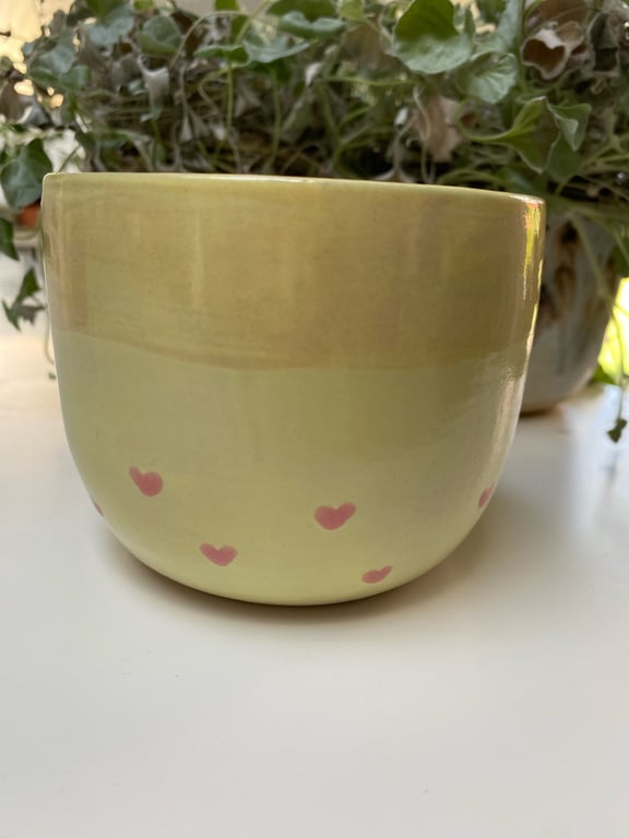 Gul kop med snoet hank billede 4