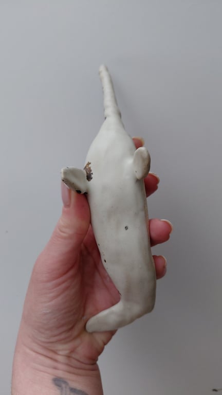 væghængt narhval, semimat billede 6