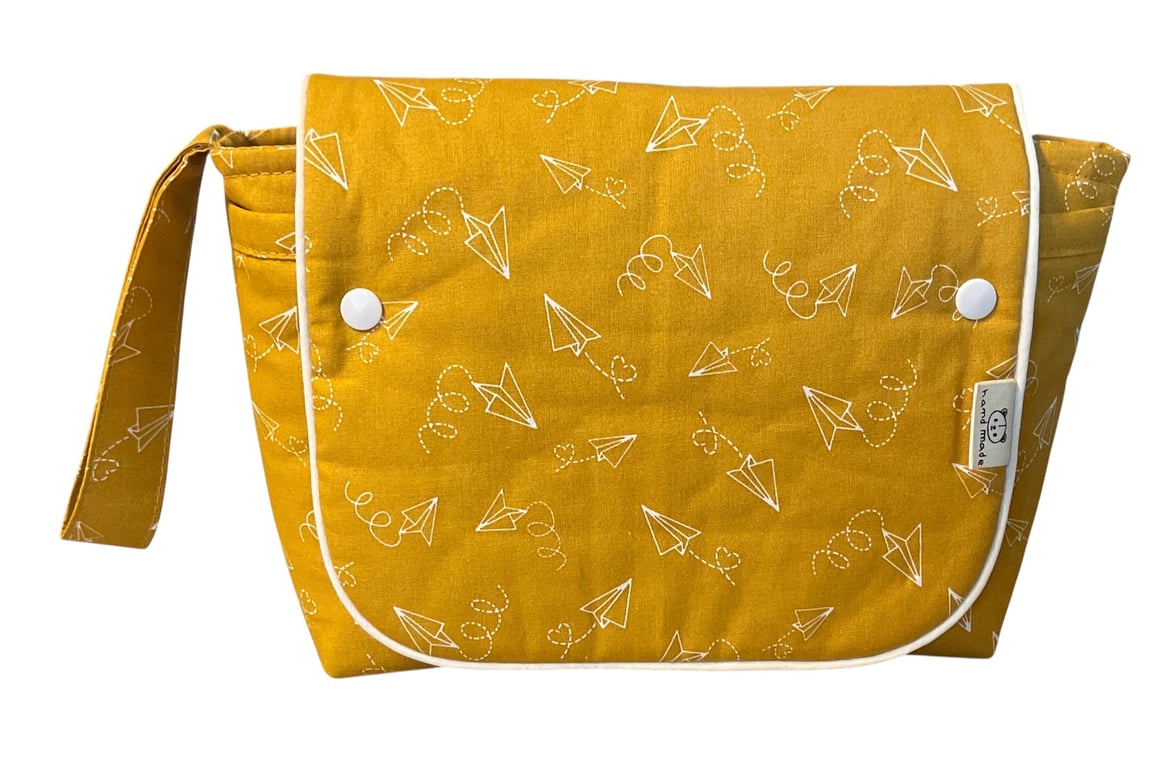 Wet wipe / vådserviette taske etui til pusletasken billede 3