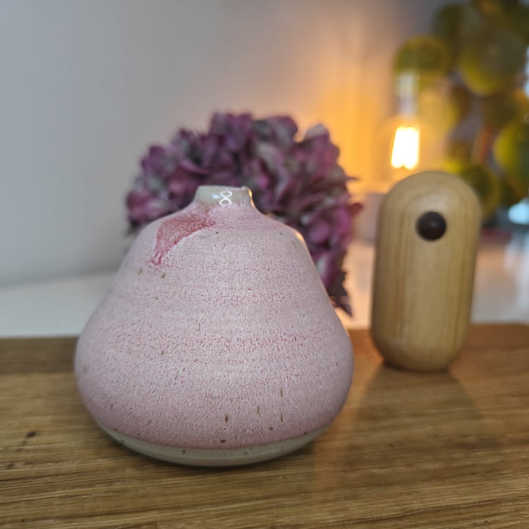 Lyserød mini vase 