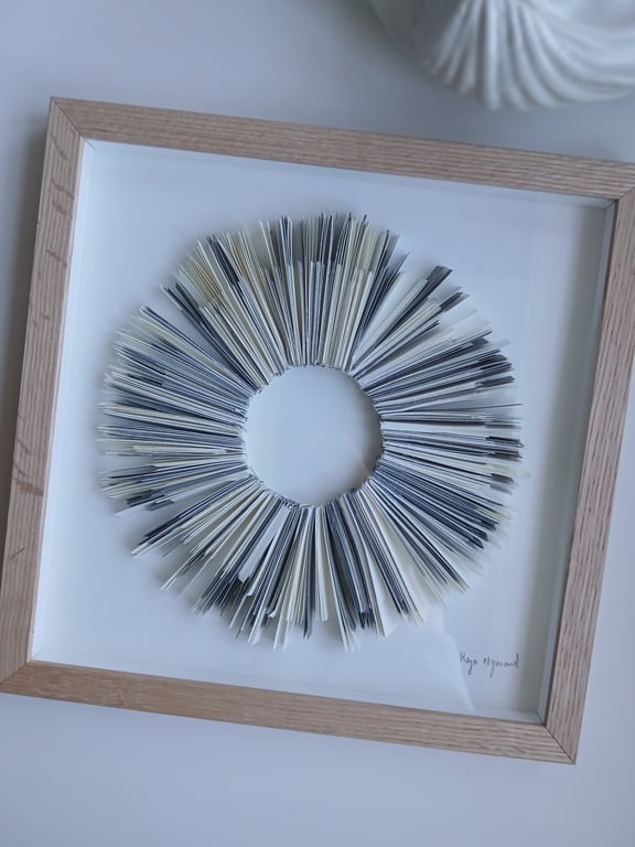 30x30cm relief, Indrammet  billede 4