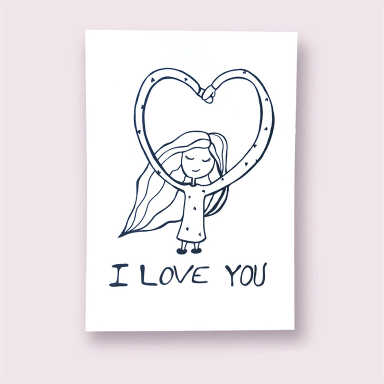 Kort: I Love You billede 2